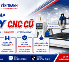 Thanh lý máy CNC 1325 cũ chuyên cắt Alu, Mica – Máy còn mới 95%